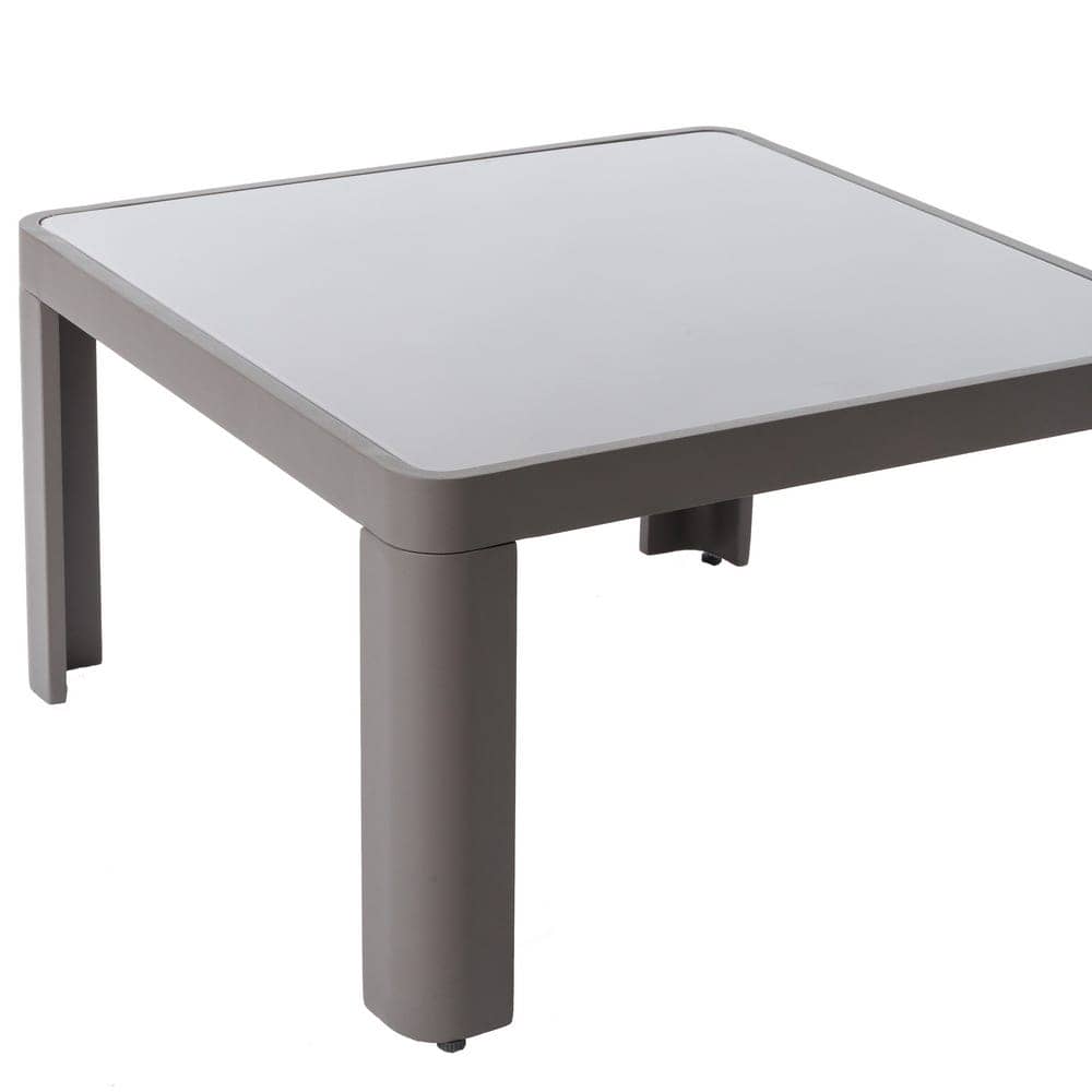 Mesa de Centro Stella | Aluminio Chateau para Exterior - 70x70 cm - Imagen 3
