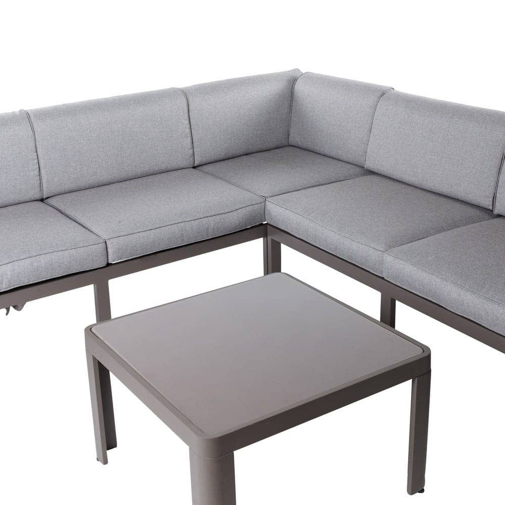 Mesa de Centro Stella | Aluminio Chateau para Exterior - 70x70 cm - Imagen 5