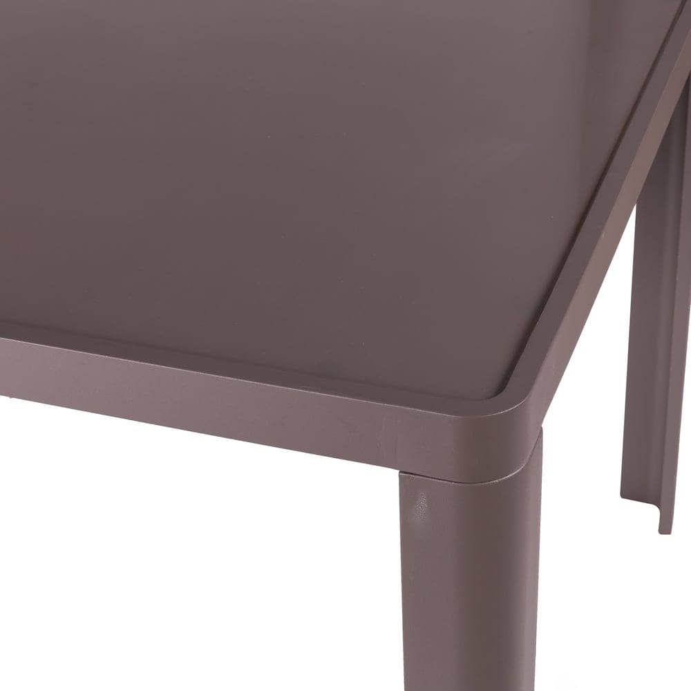 Mesa de Comedor Cuadrada Stella | Aluminio Chateau - 90x90 cm - Imagen 2