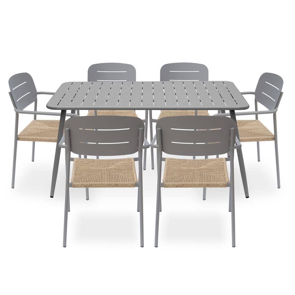 Pack x2 Mesas de Comedor Pankow | Diseño Nórdico Color Limo - 150 cm - Imagen 5