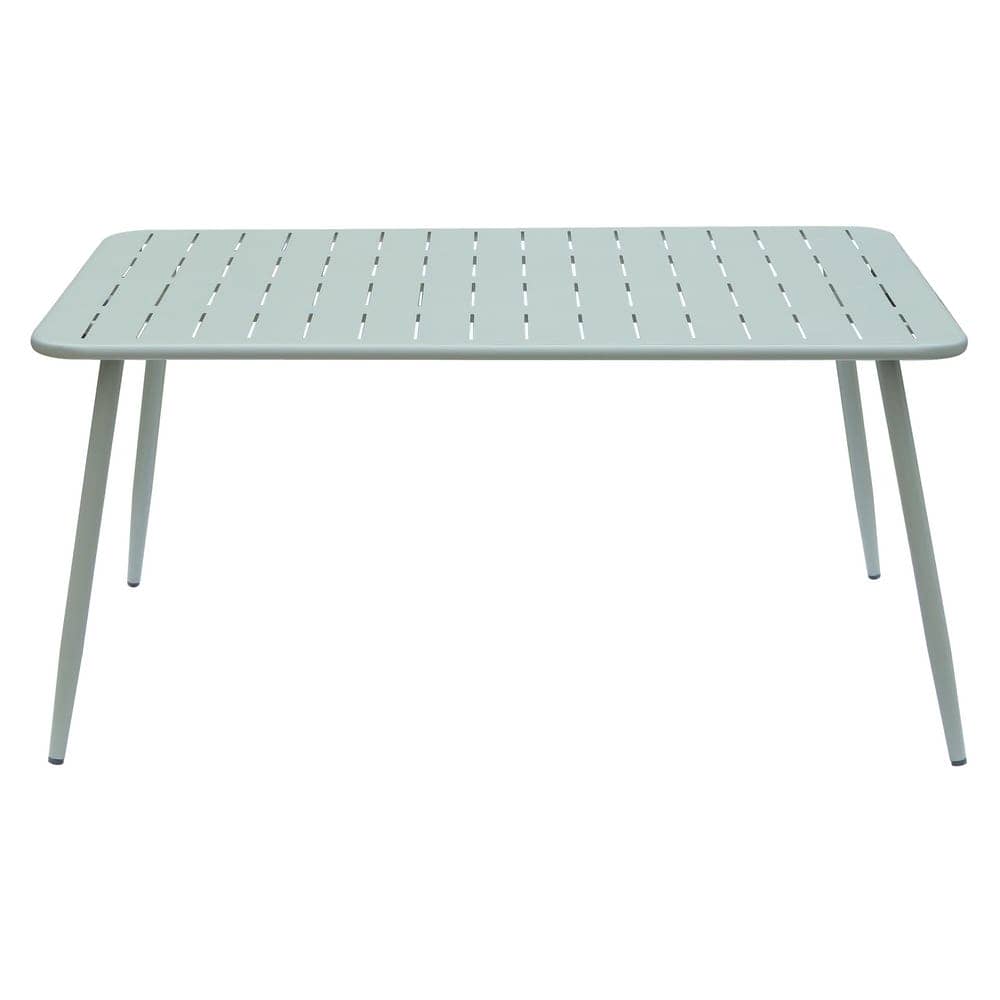 Pack x2 Mesas de Comedor Pankow | Diseño Nórdico Color Menta - 150 cm - Imagen 2