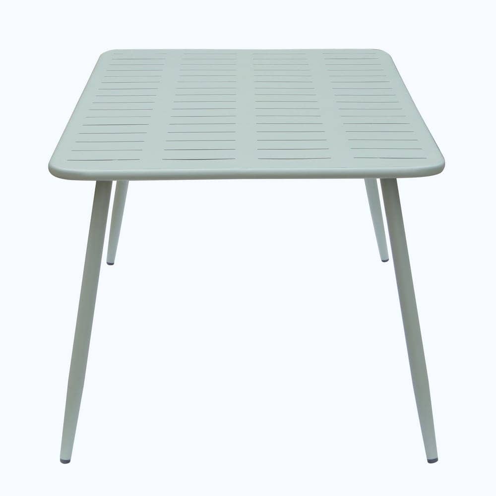 Pack x2 Mesas de Comedor Pankow | Diseño Nórdico Color Menta - 150 cm - Imagen 3
