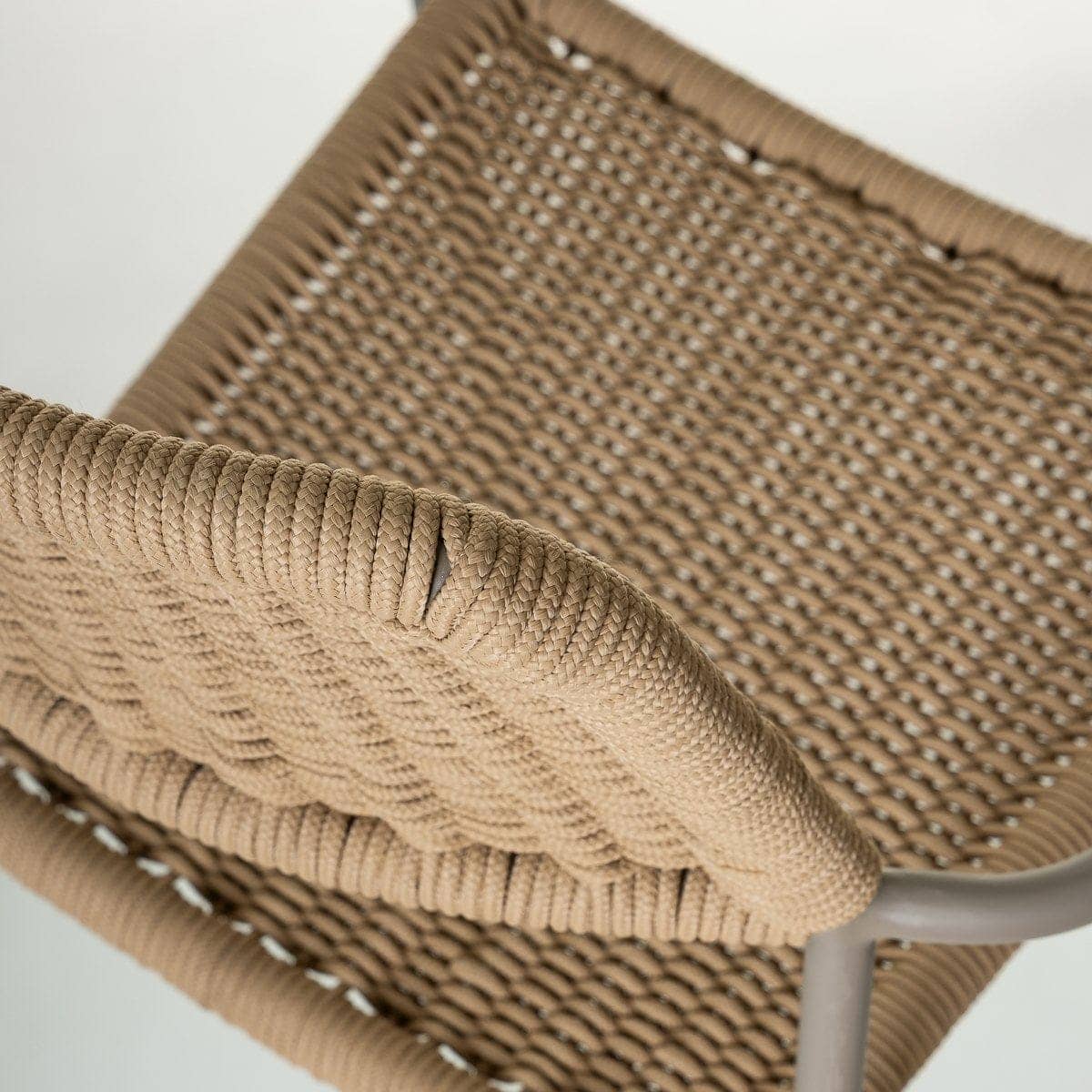 Silla Apilable Milos | Estructura Limo / Asiento Beige - Imagen 8