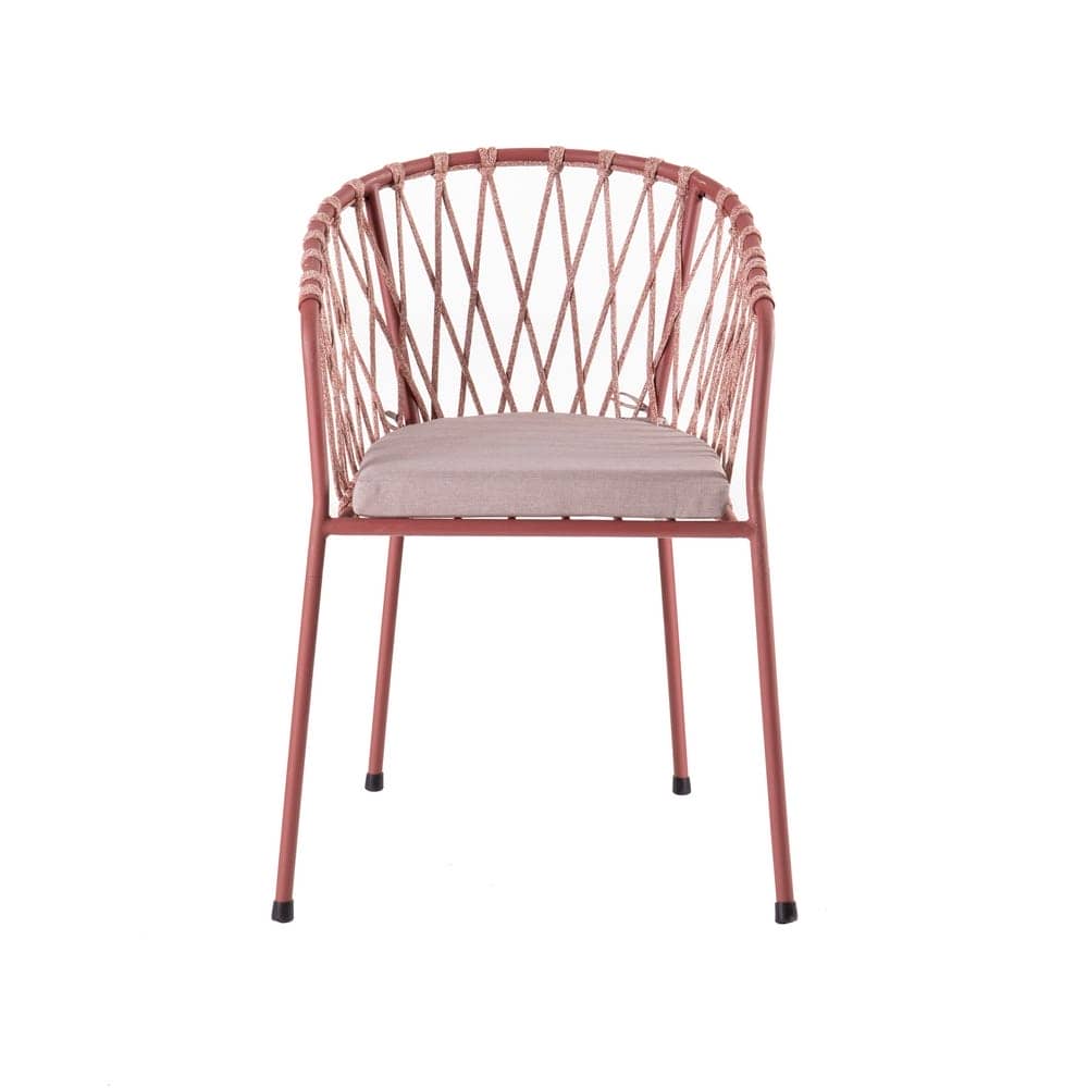 Silla de Diseño Myra | Polipropileno Color Paprika - Imagen 2