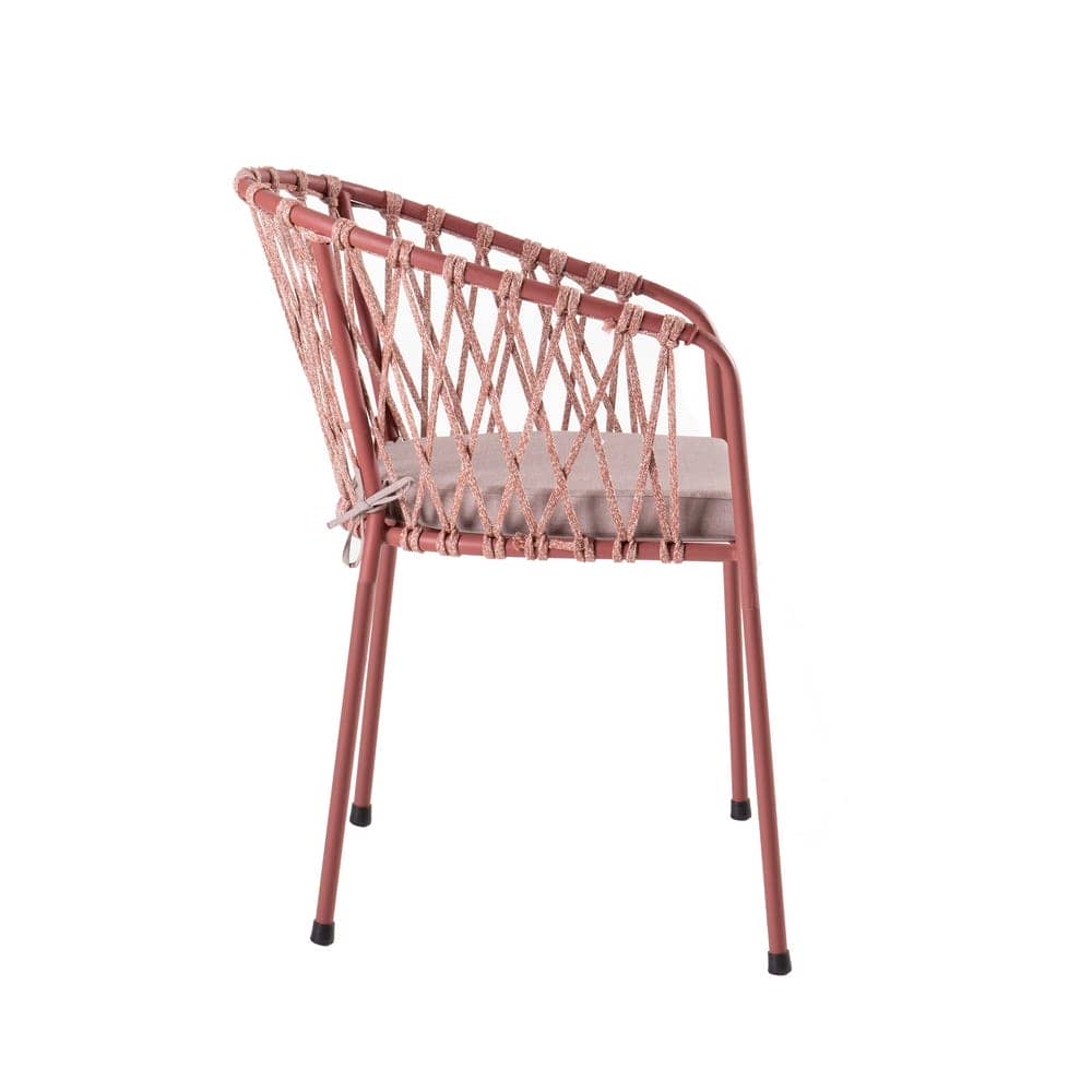 Silla de Diseño Myra | Polipropileno Color Paprika - Imagen 3