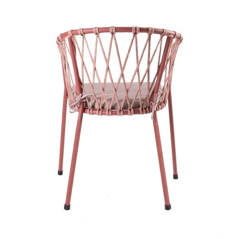 Silla de Diseño Myra | Polipropileno Color Paprika - Imagen 4