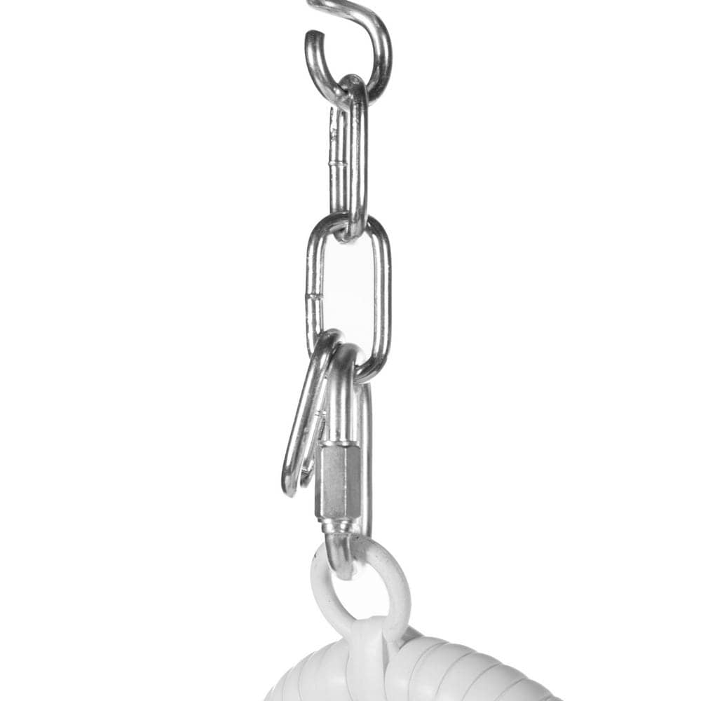 Silla de Jardín LÁGRIMA Dido | Ratán Blanco Estilo Bohemio - Imagen 5