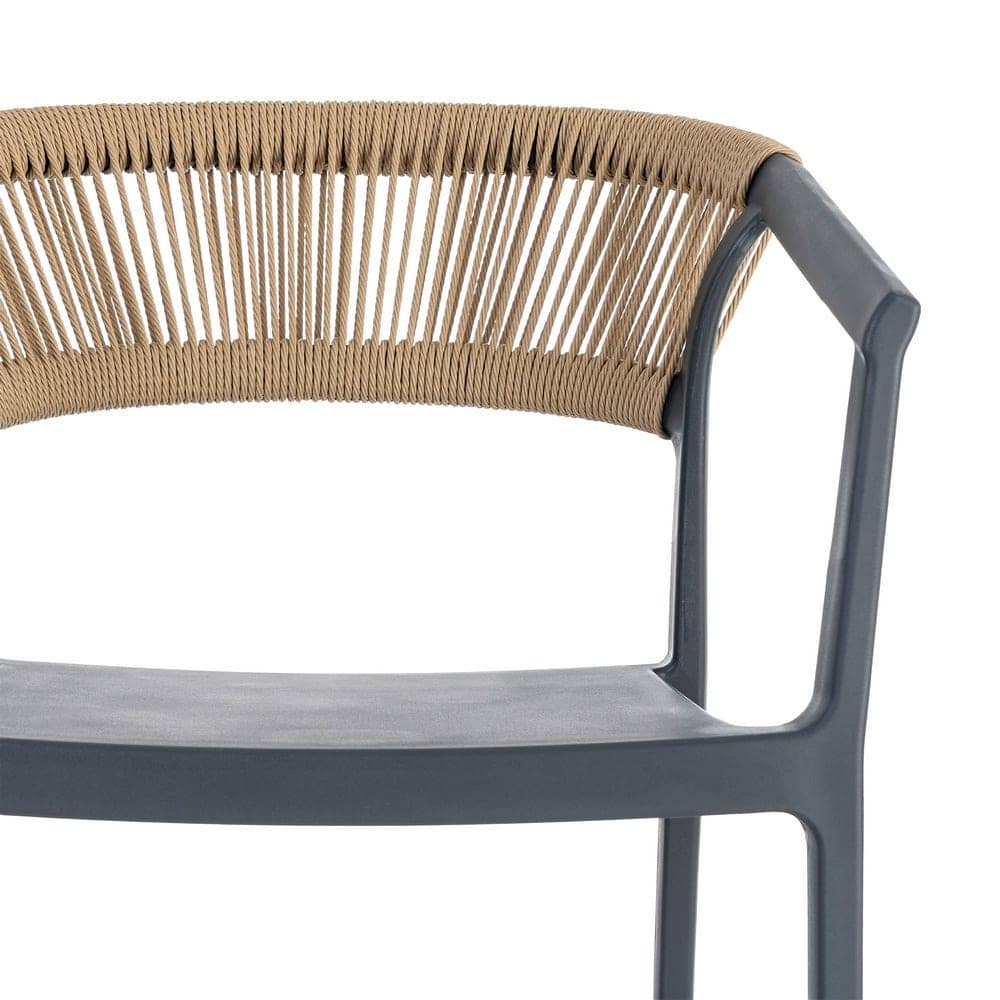 Taburete Alto Contract | Polipropileno para Barras de Exterior - Blanco - Imagen 10