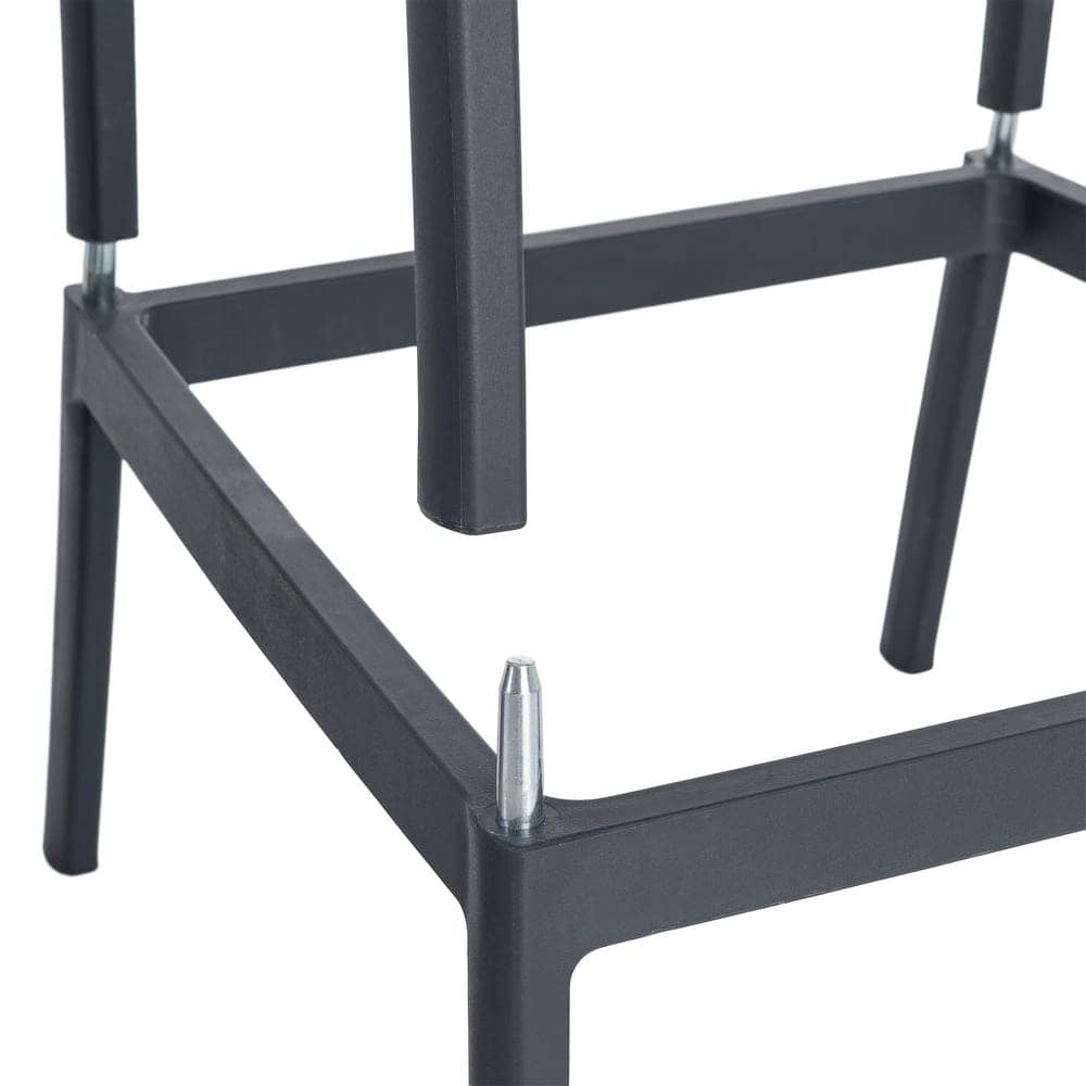 Taburete Alto Contract | Polipropileno para Barras de Exterior - Blanco - Imagen 7