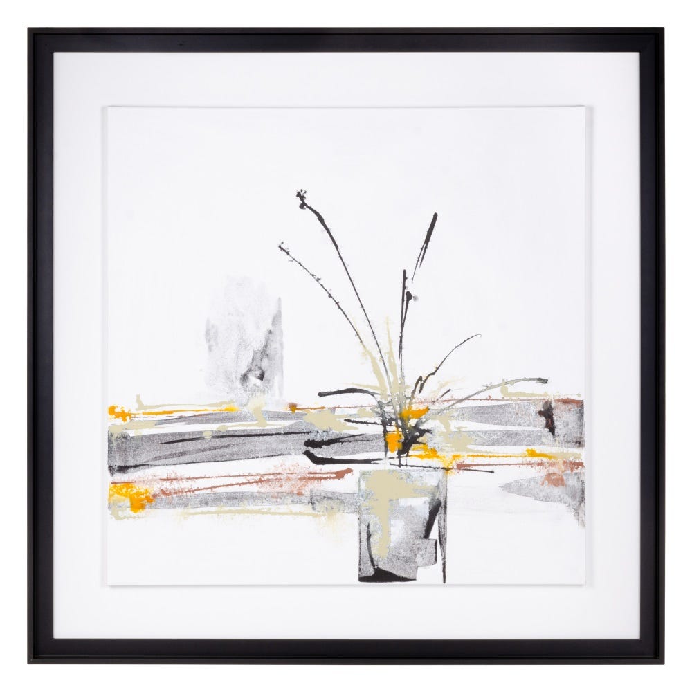Cuadro Pintura Jarrones 2/M Lienzo 100 x 100 cm - Imagen 2