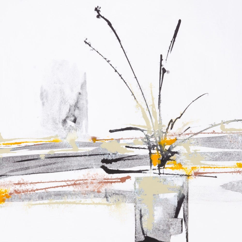 Cuadro Pintura Jarrones 2/M Lienzo 100 x 100 cm - Imagen 4