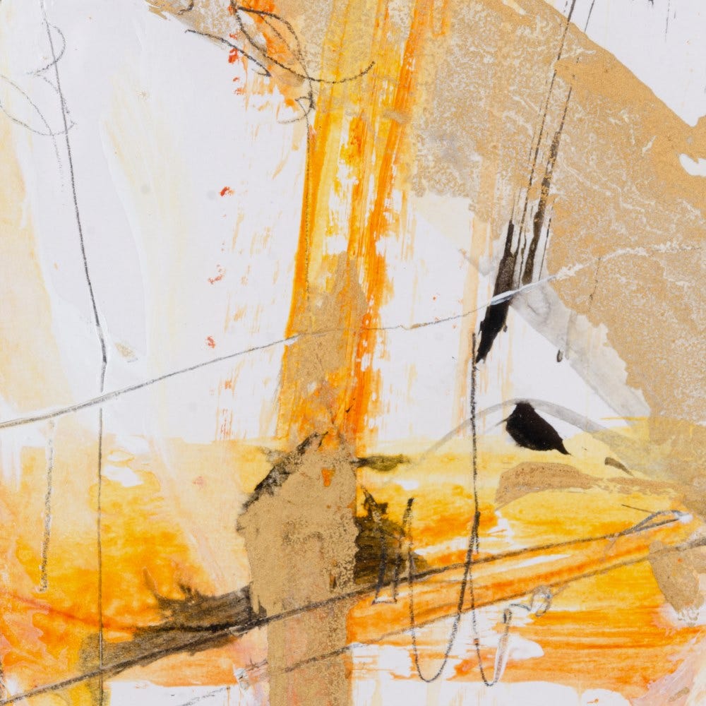 Cuadro Pintura Abstracto 2/M Madera 50 x 60 cm - Imagen 5