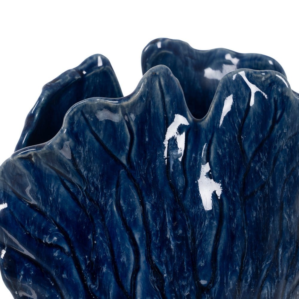 Jarrón Azul Cerámica Decoración 20 x 12 x 17,50 cm - Imagen 5