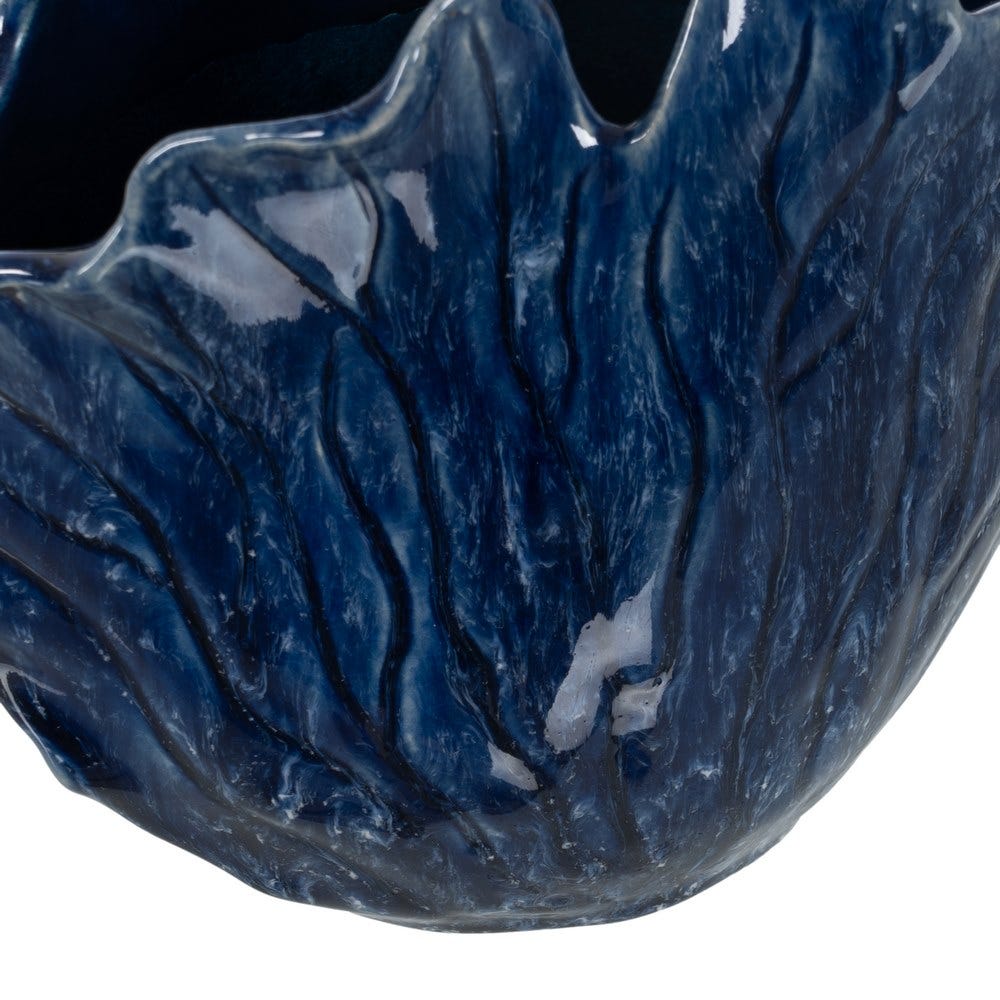 Jarrón Azul Cerámica Decoración 20 x 12 x 17,50 cm - Imagen 6