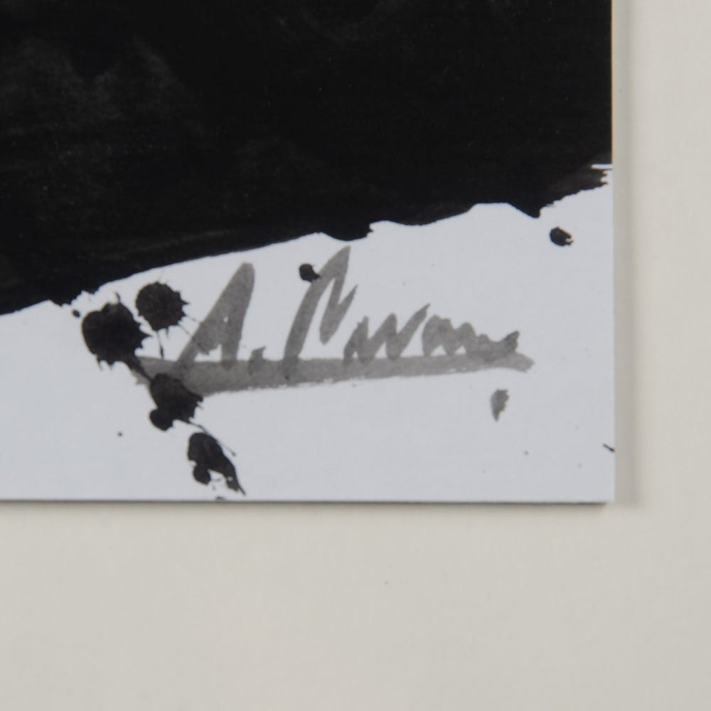 Cuadro Pintura 2/M Negro-Blanco 113 x 1,70 x 113 cm - Imagen 5