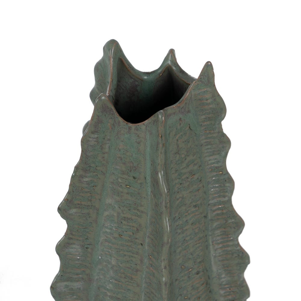 Jarrón Verde Cerámica Decoración 19 x 18,50 x 53,50 cm - Imagen 4