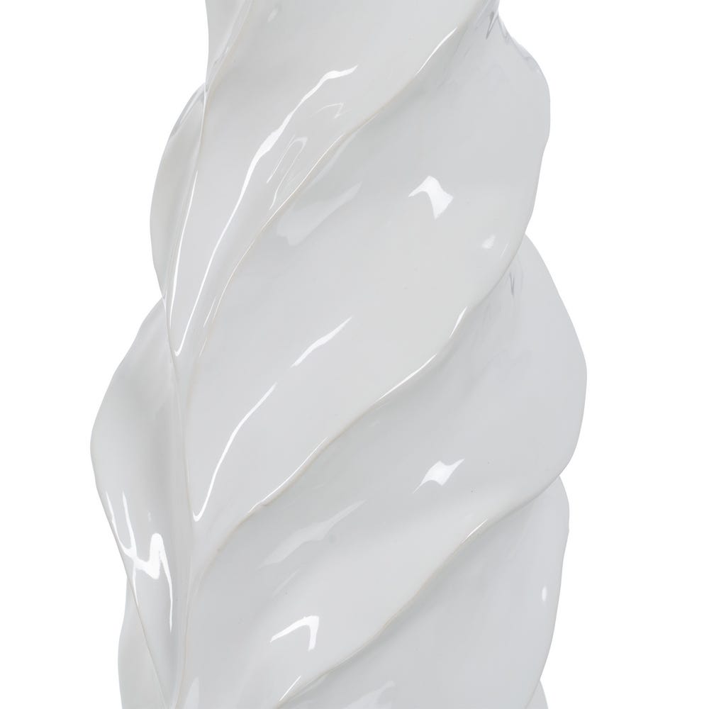 Jarrón Blanco Cerámica Decoración 16 x 15 x 44 cm - Imagen 5