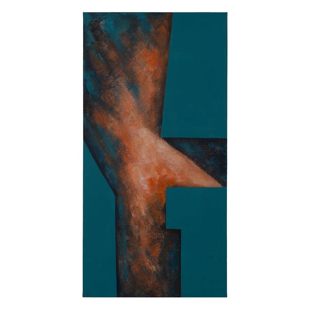 Pintura Abstracto 2/M Lienzo Decoración 70 x 140 cm - Imagen 2