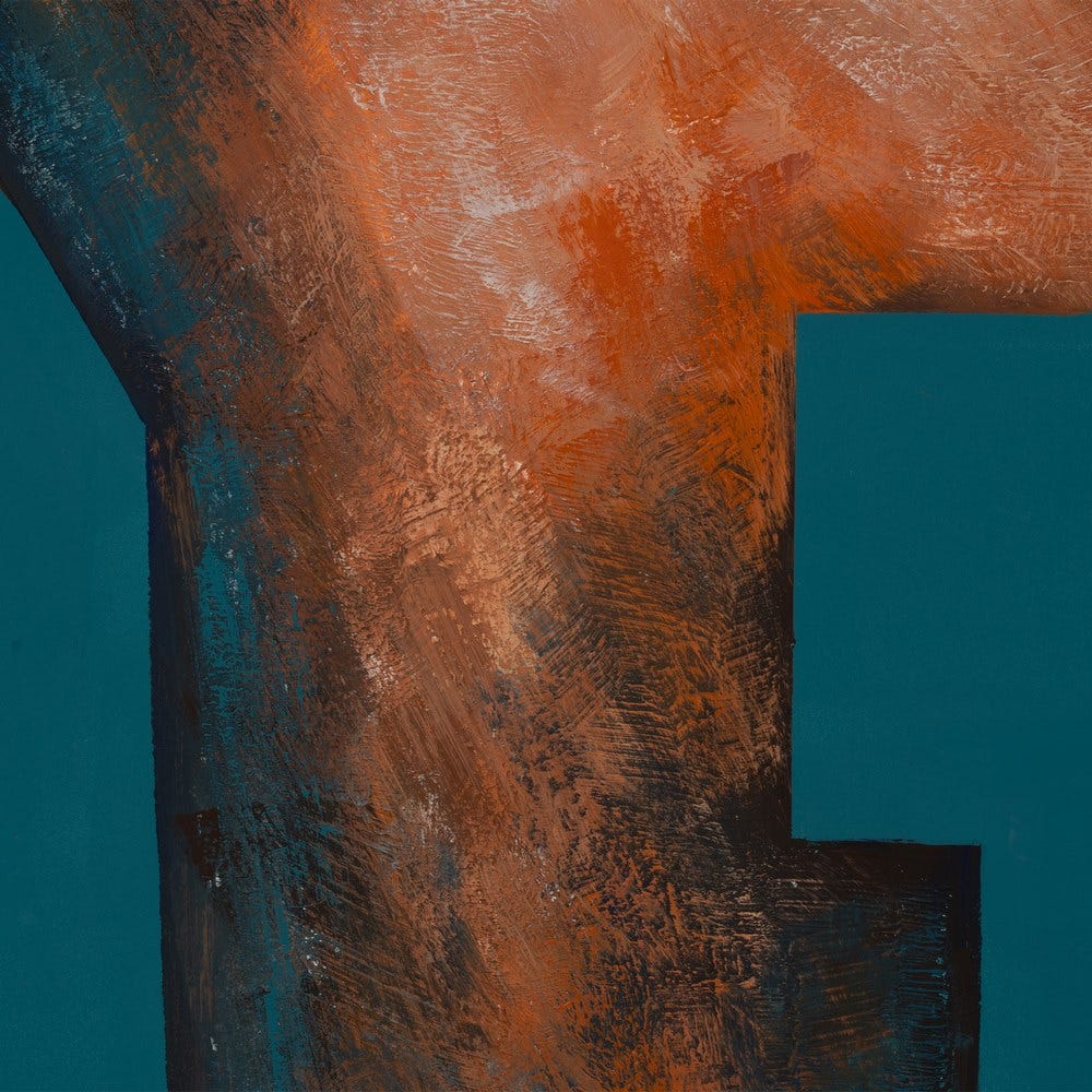 Pintura Abstracto 2/M Lienzo Decoración 70 x 140 cm - Imagen 5