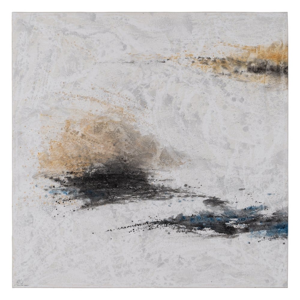 Pintura Abstracto 2/M Lienzo Decoración 100 x 100 cm - Imagen 2