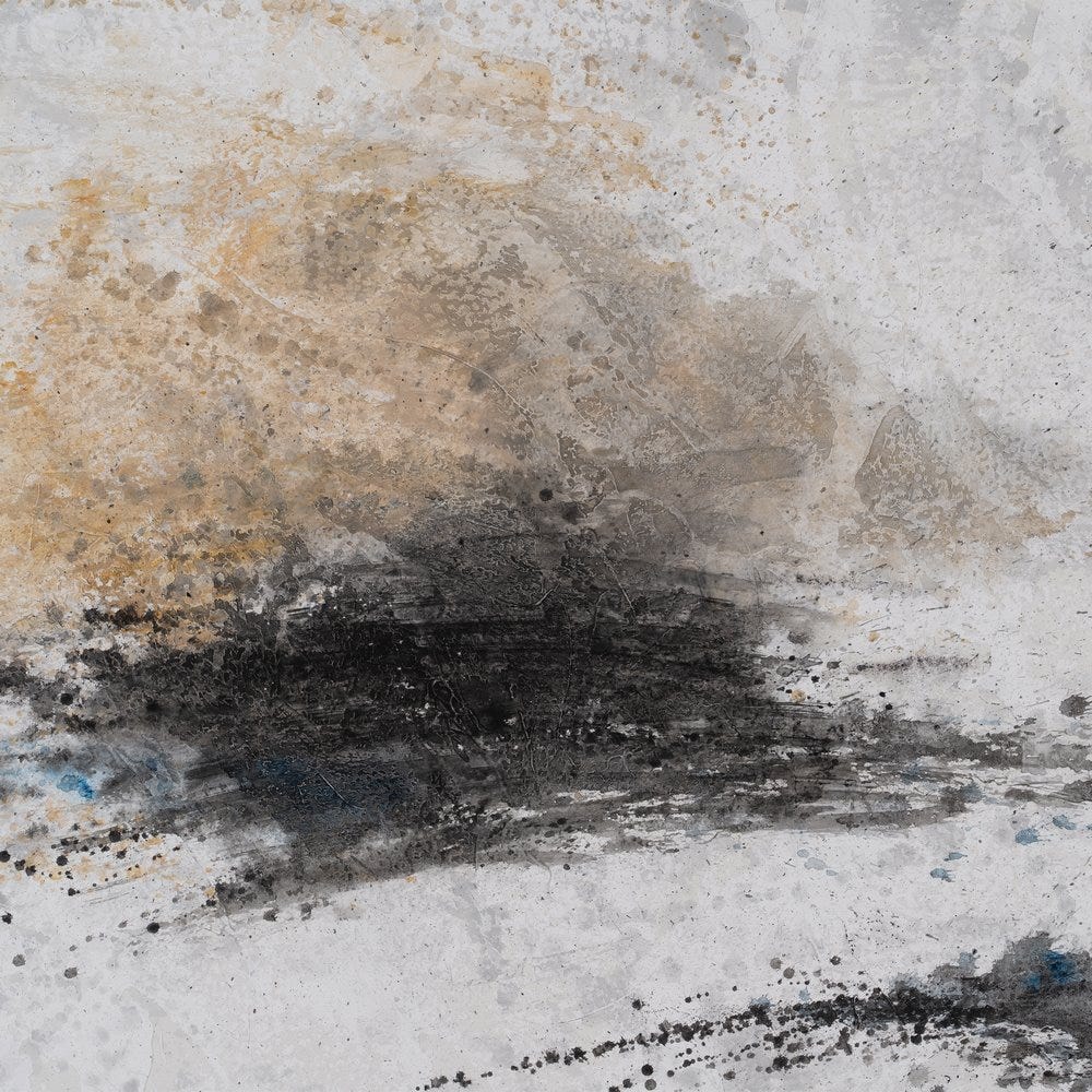 Pintura Abstracto 2/M Lienzo Decoración 100 x 100 cm - Imagen 4