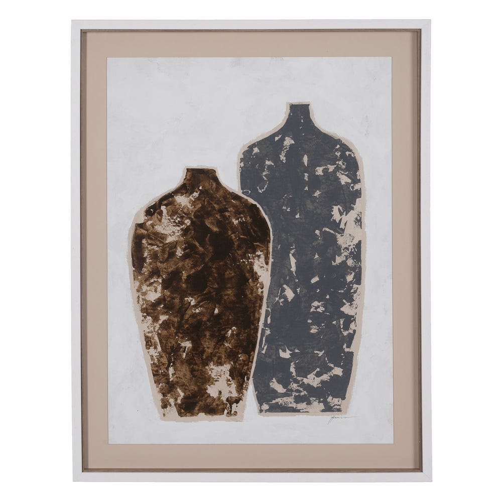 Cuadro Pintura Jarrones 2/M 70 x 90 cm - Imagen 2