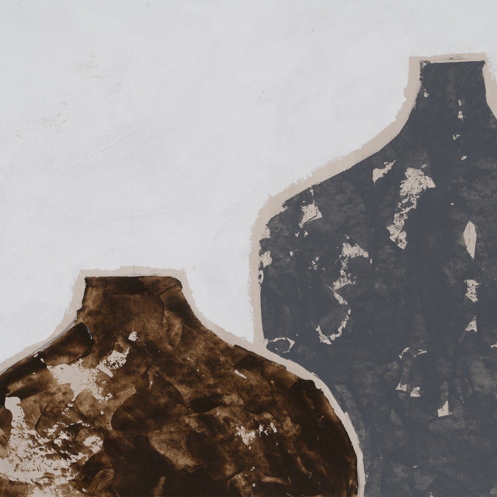 Cuadro Pintura Jarrones 2/M 70 x 90 cm - Imagen 4
