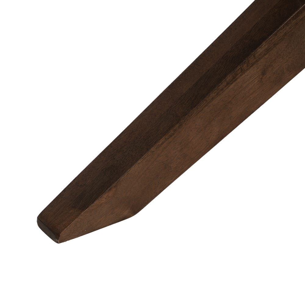 Mesa Comedor Marrón Madera De Mango 200 x 100 x 76 cm - Imagen 8