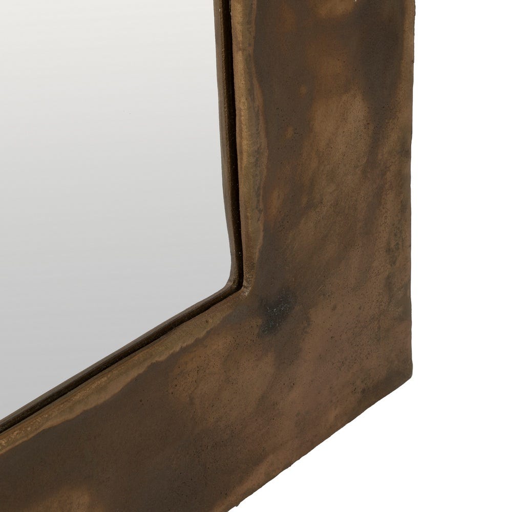 Espejo Oro Viejo Aluminio Decoración 100 x 2 x 220 cm - Imagen 5