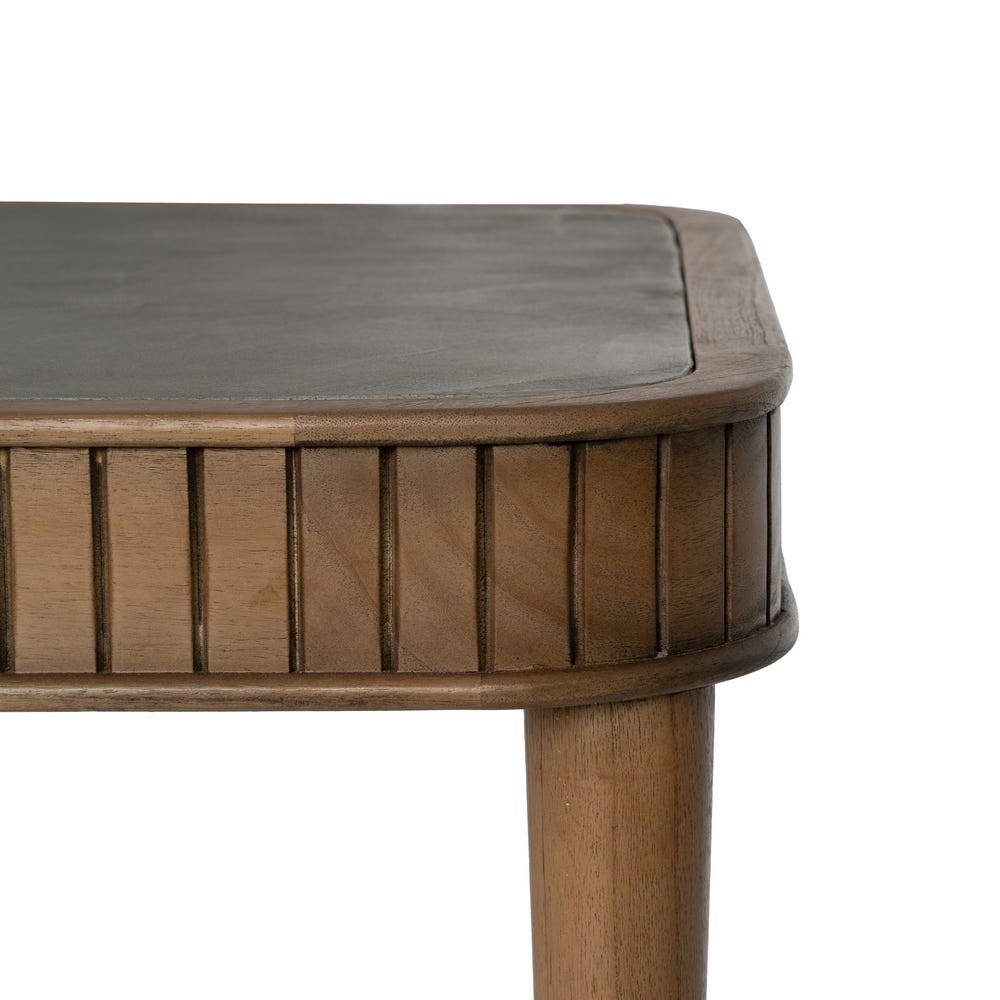 Mesa Comedor Madera-Microcemento Salón 180 x 80 x 76 cm - Imagen 4