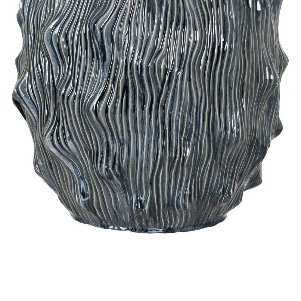 Jarrón Azul Cerámica Decoración 40 x 39 x 49,50 cm - Imagen 6