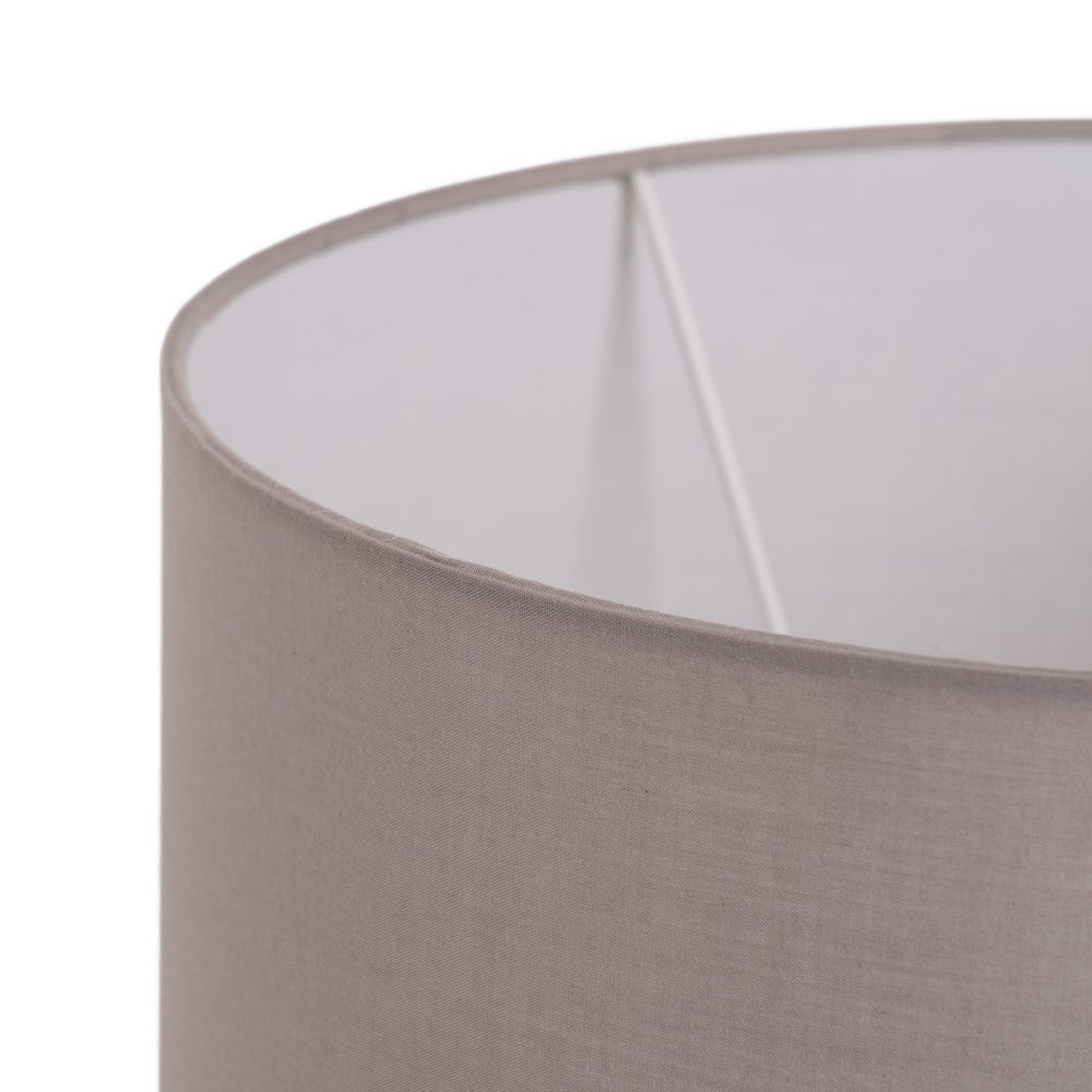 Lámpara Mesa Blanco-Gris Porcelana 23 x 23 x 44 cm - Imagen 2