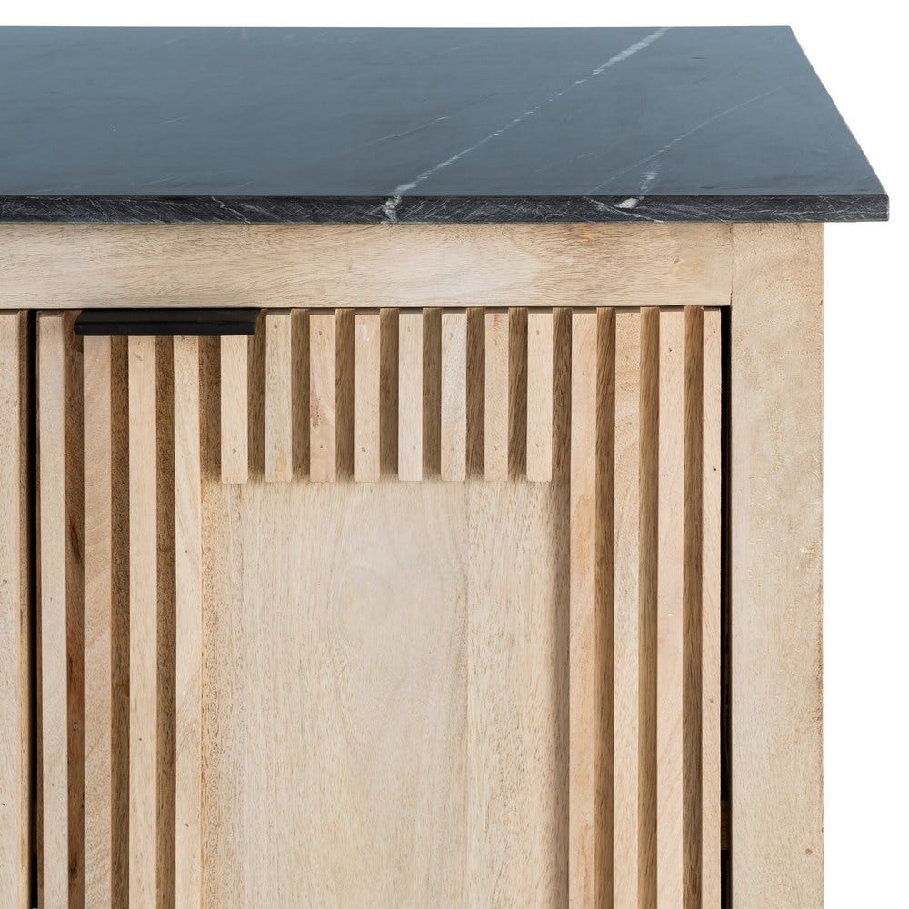 Aparador Madera-Mármol Salón 179 x 57 x 90 cm - Imagen 4