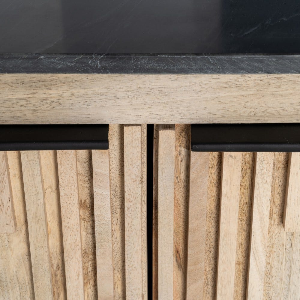 Aparador Madera-Mármol Salón 179 x 57 x 90 cm - Imagen 6