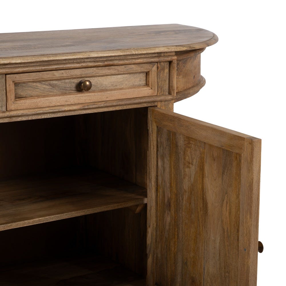 Aparador Natural Madera De Mango Salón 189 x 53 x 88 cm - Imagen 6