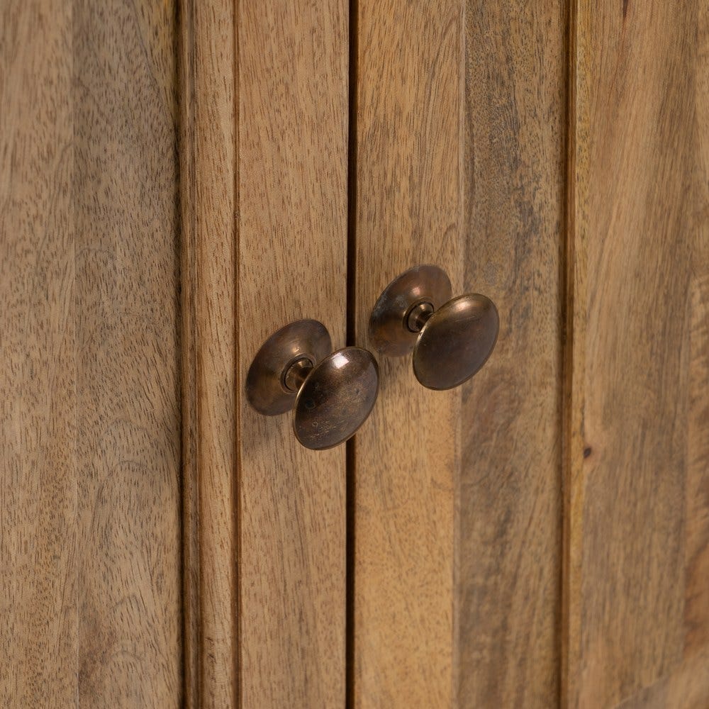 Aparador Natural Madera De Mango Salón 189 x 53 x 88 cm - Imagen 8