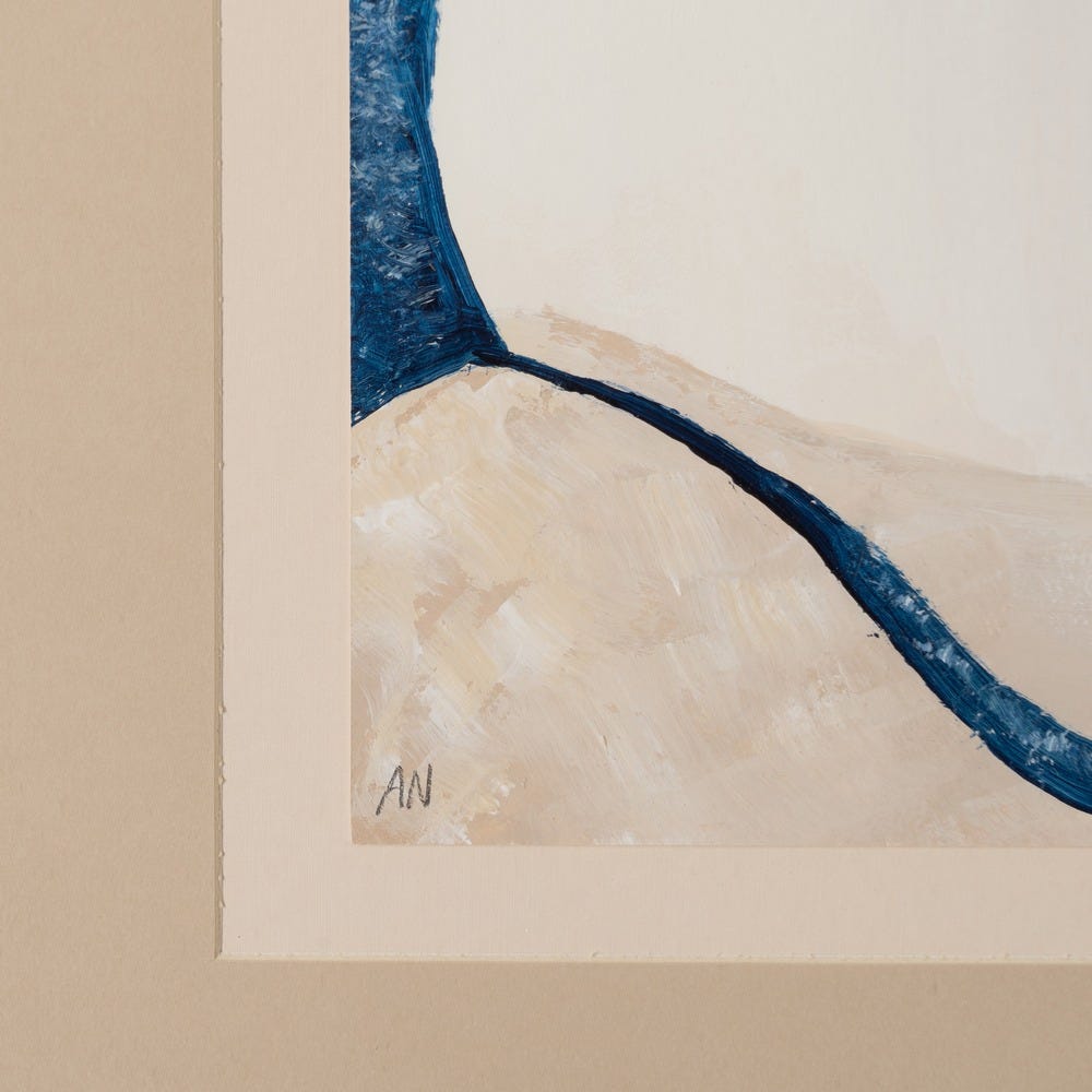 Pack de 4 Cuadros Pintura Abstracto 4/M 44 x 50 cm - Imagen 6