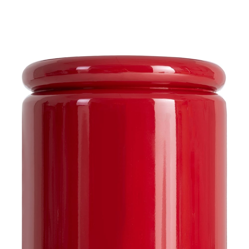 Mesa Auxiliar Lacado Rojo Dm Salón 40 x 40 x 43 cm - Imagen 4
