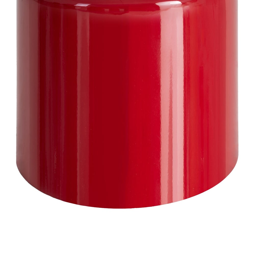 Mesa Auxiliar Lacado Rojo Dm Salón 40 x 40 x 43 cm - Imagen 7