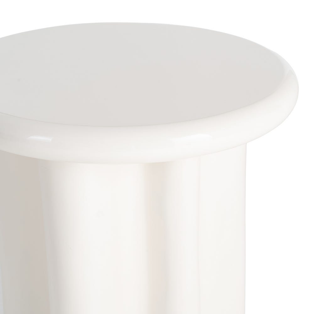 Mesa Auxiliar Lacado Crema Dm Salón 50 x 50 x 50 cm - Imagen 3
