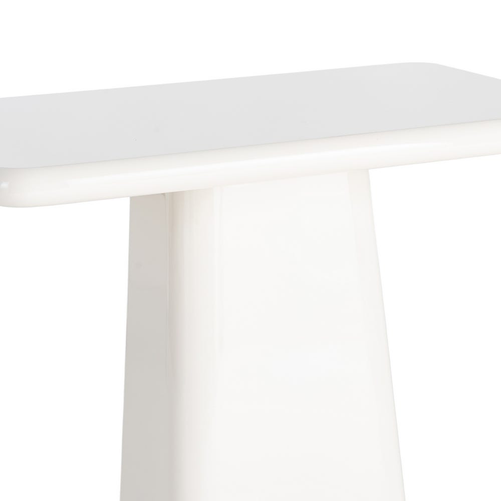 Mesa Auxiliar Lacado Crema Dm Salón 60 x 40 x 61 cm - Imagen 3