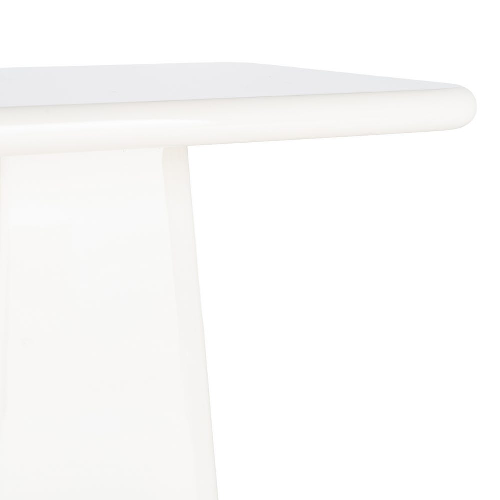 Mesa Auxiliar Lacado Crema Dm Salón 60 x 40 x 61 cm - Imagen 6