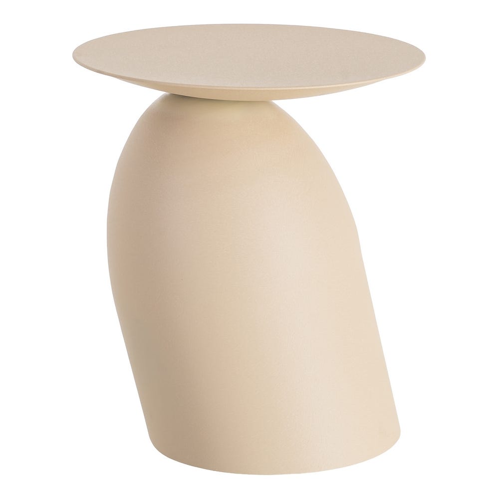 Mesita Beige Acero 46 x 46 x 51 cm - Imagen 2