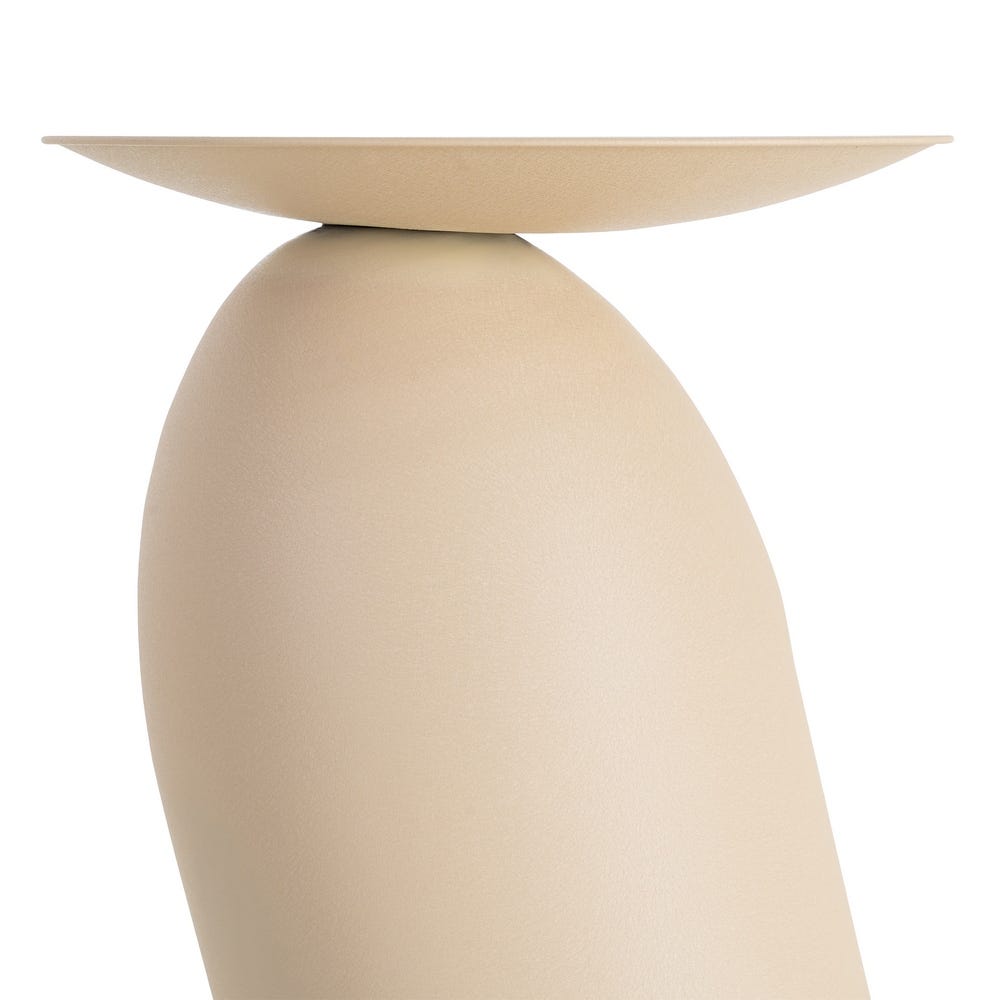 Mesita Beige Acero 46 x 46 x 51 cm - Imagen 3