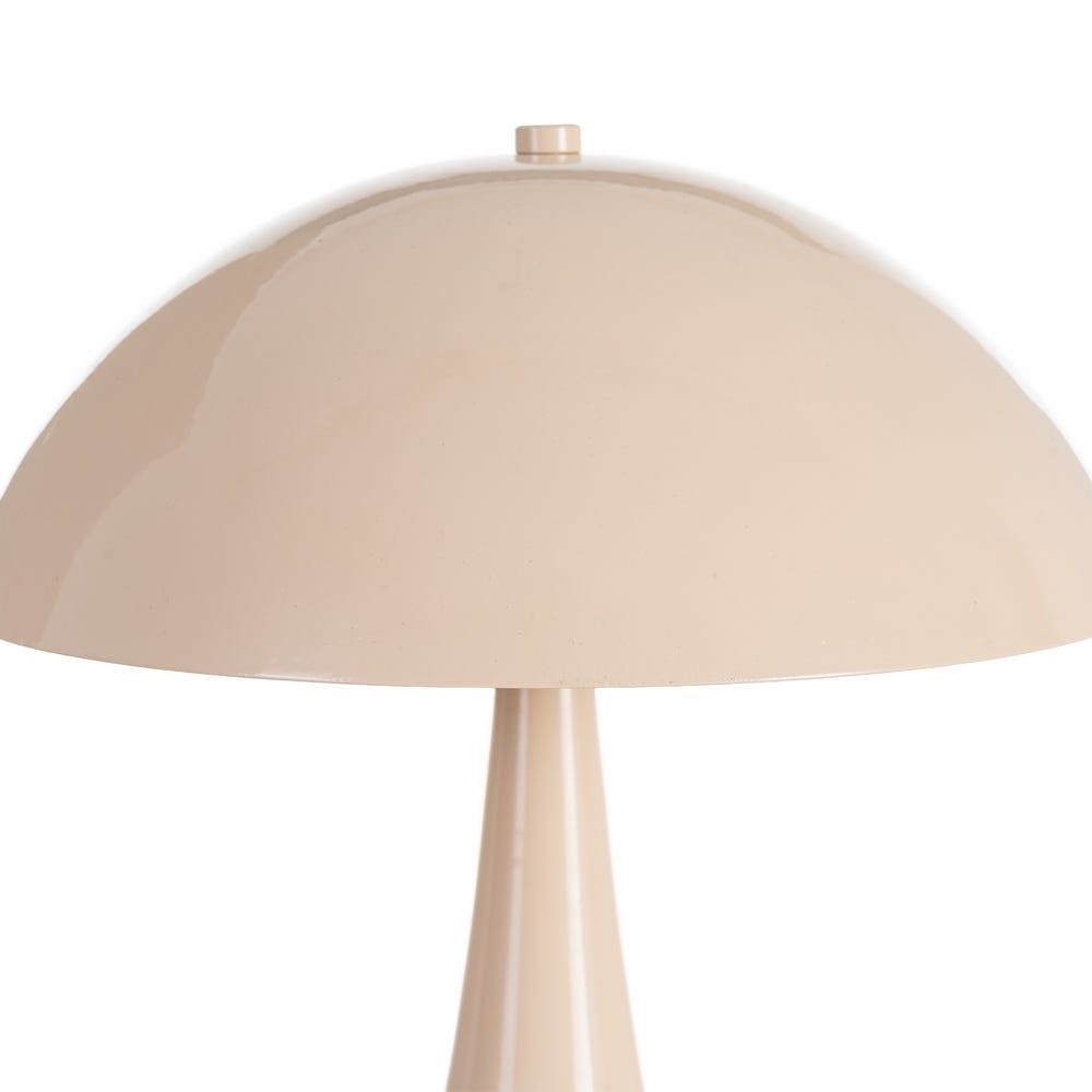 Lámpara Mesa Beige Metal 25 x 25 x 27,50 cm - Imagen 2