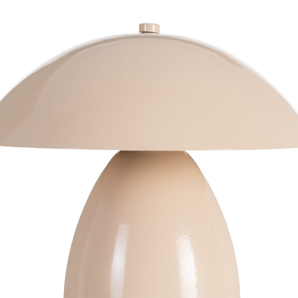 Lámpara Mesa Beige Metal 24 x 24 x 25,50 cm - Imagen 3