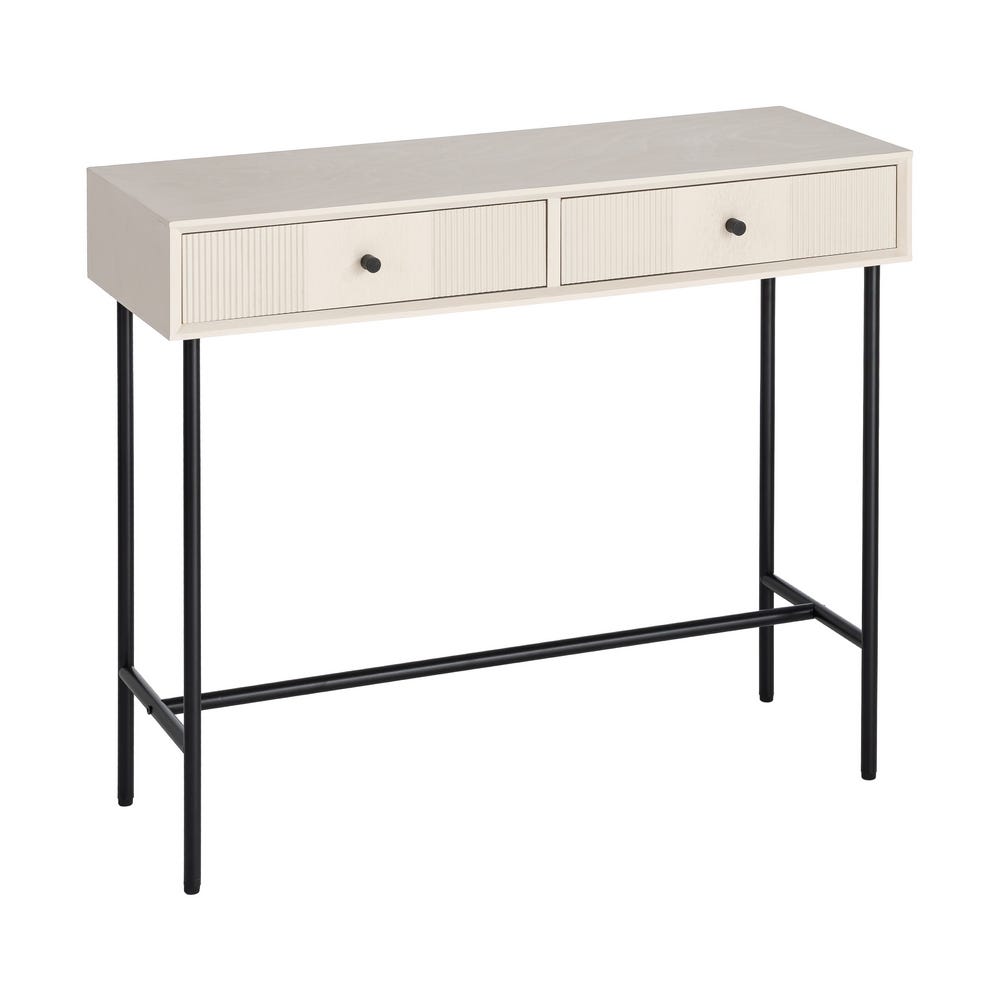 Consola Crema Dm Entrada 90 x 35 x 75 cm - Imagen 2