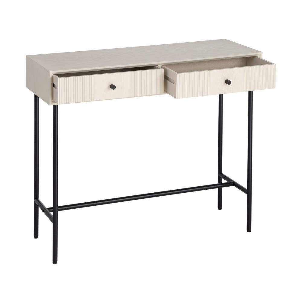 Consola Crema Dm Entrada 90 x 35 x 75 cm - Imagen 3