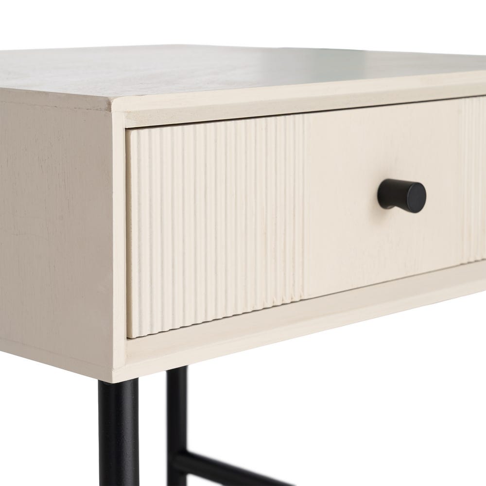 Mesita Crema Dm Dormitorio 40 x 40 x 49,50 cm - Imagen 5