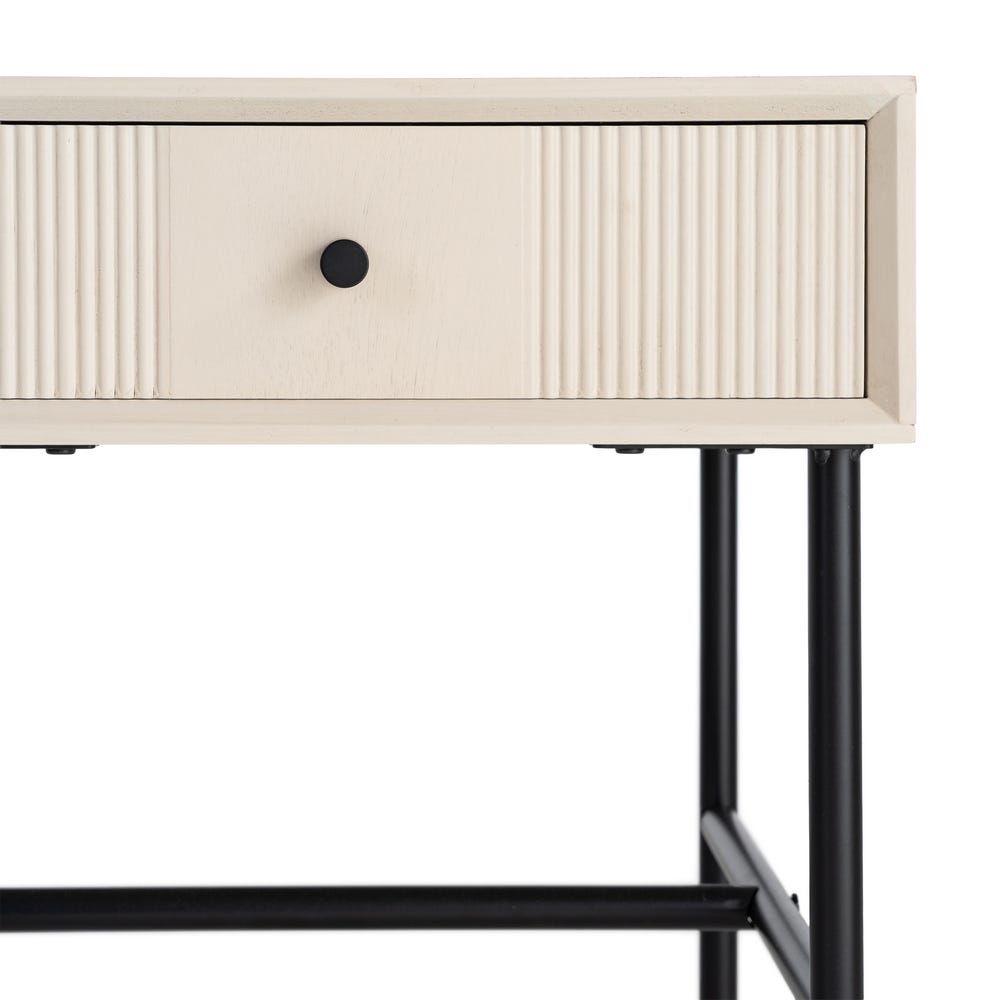 Mesita Crema Dm Dormitorio 40 x 40 x 49,50 cm - Imagen 7
